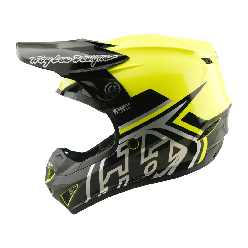 CASCO NIÑOS GP PRO MONO FLO YELLOW