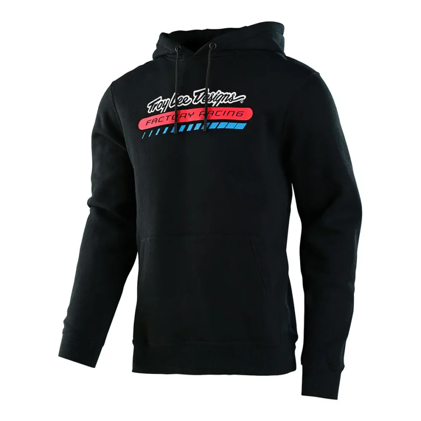 BUSO FACTORY RACING PULLOVER BLACK HEATHER RED