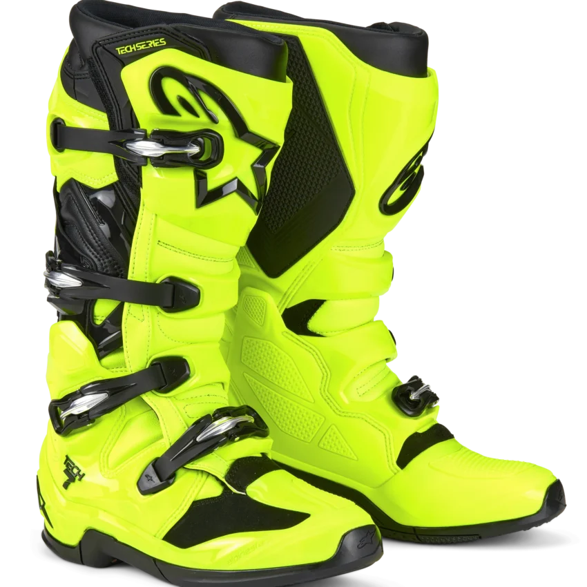 BOTAS ALPINESTARS TECH 7 BLACK FLO YELLOW