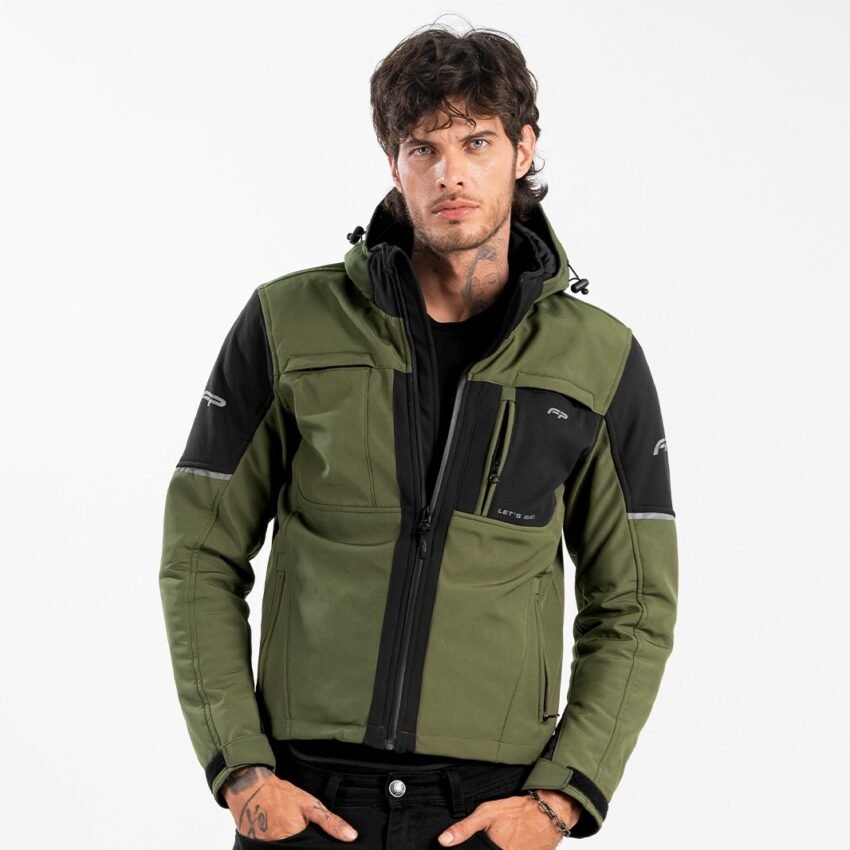 CHAQUETA FP SOFTSHELL CAIRO VERDE