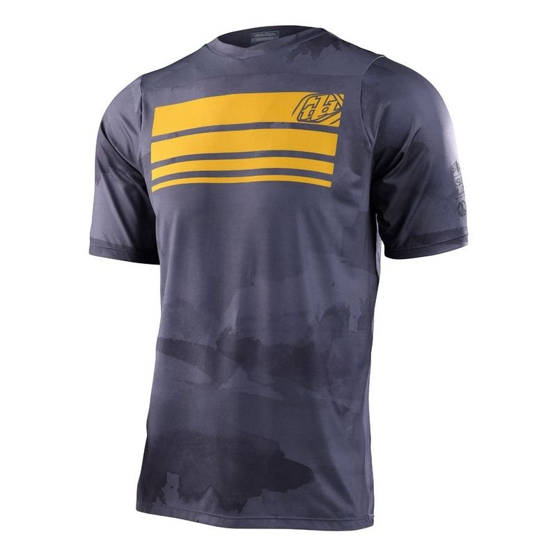 JERSEY SKYLINE SS BLOCKS CHARCOAL