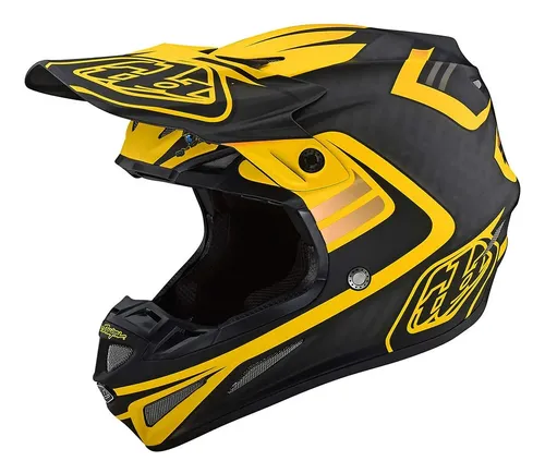 CASCO SE4 ECE CARBON FLASH BLACK YELLOW