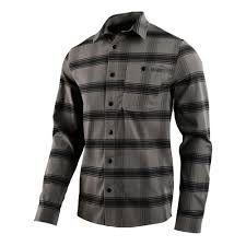 CAMISA LEÑADORA GRIND FLANNEL STRIPE CARBON