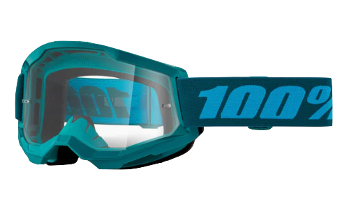 GOGGLE 100% STRATA 2 STONE LENTE CLEAR