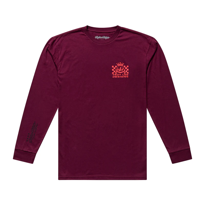 CAMISETA FRIDAY NIGHT LS SANGRIA