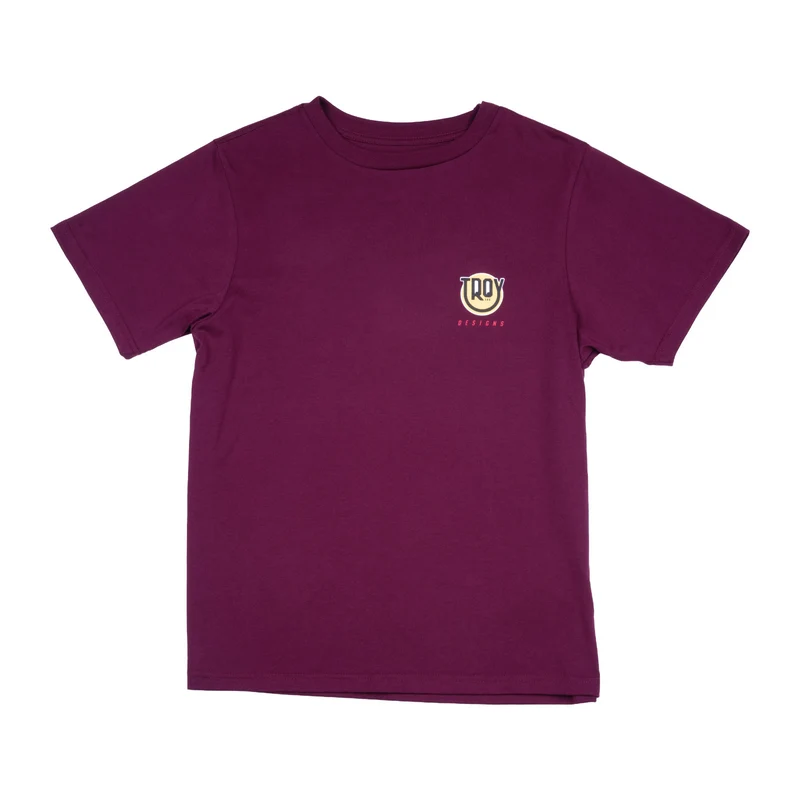 CAMISETA MUJER HAPPY DAYZ SANGRIA