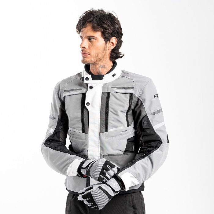 Chaqueta FP Patagonia Gris touring vista frontal