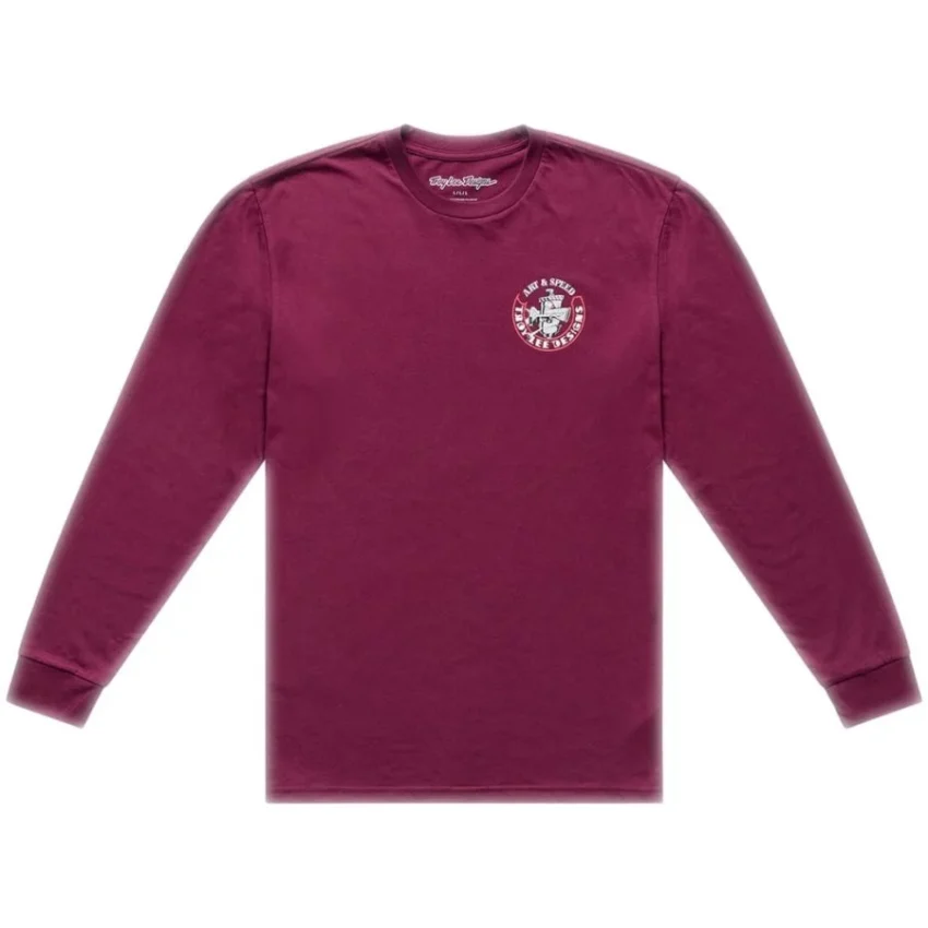 CAMISETA CARB CLUB LS SANGRIA