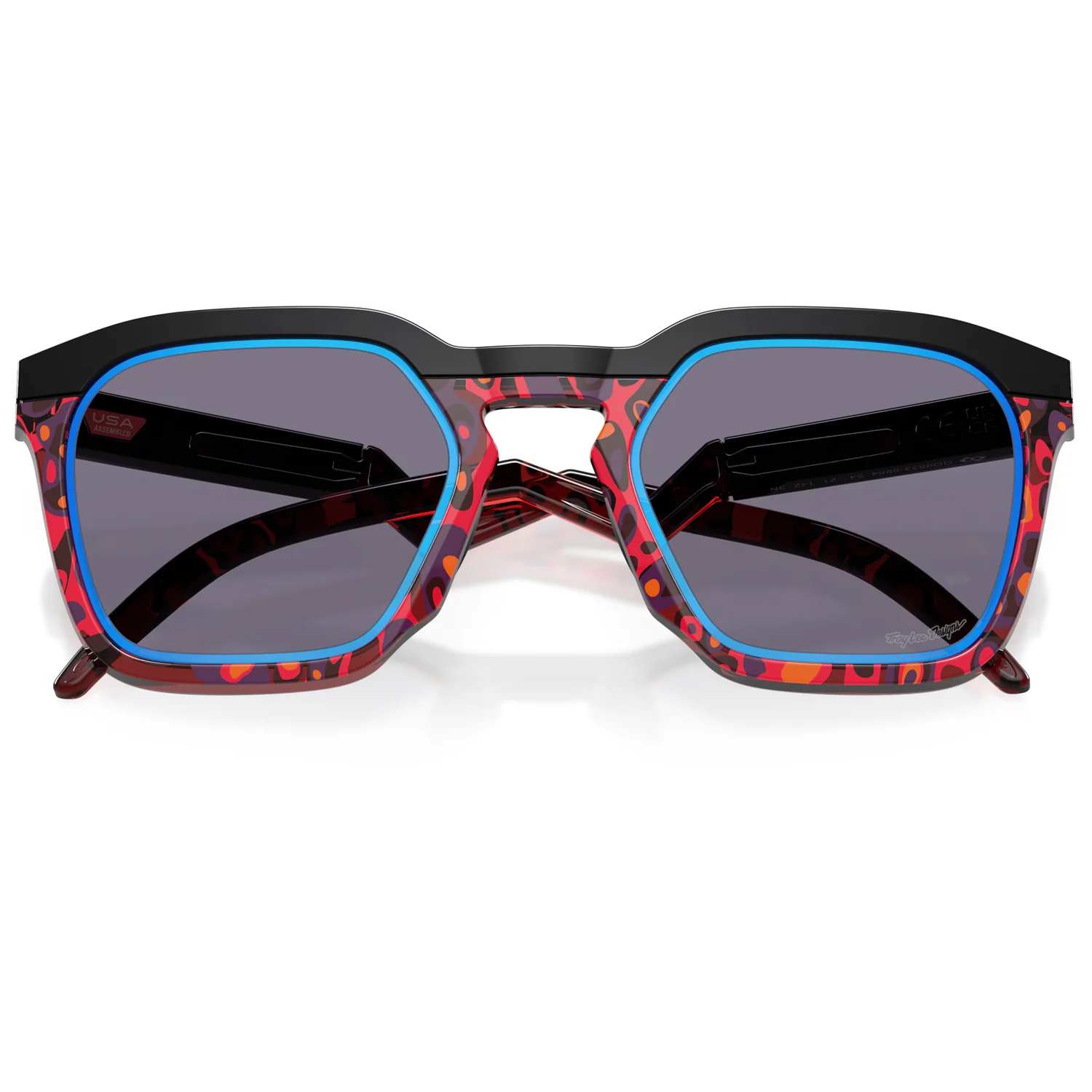 GAFAS OAKLEY HSTN SQ TLD POLISHED BLACK PRIZM SAPPHIRE ALT - Imagen 3