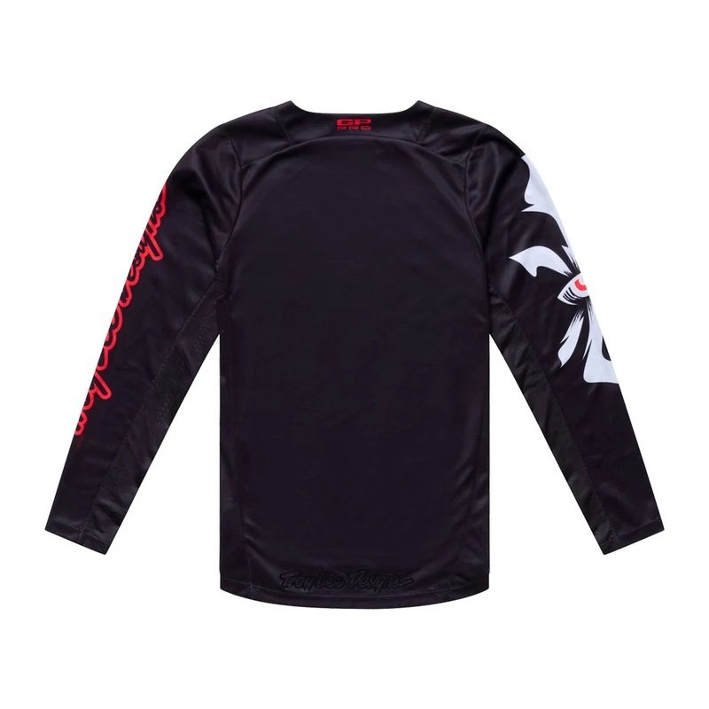 Alternative view of JERSEY NIÑO GP PRO CYCLOPS BLACK NEO RED
